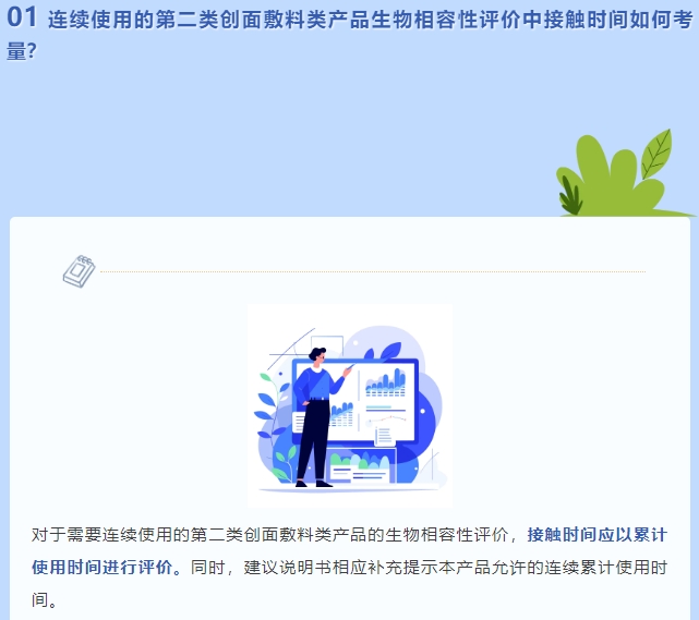 連續(xù)使用的第二類創(chuàng)面敷料類產品生物相容性評價中接觸時間如何考量？(圖2)