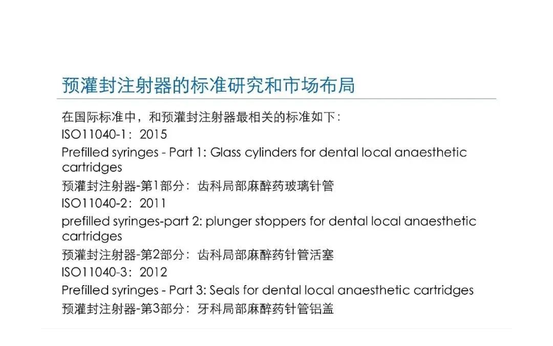 預灌封注射器的標準研究及市場(chǎng)布局(圖17)